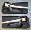 2010-2014 Lotus Evora OEM Interior Door Panels / Pair / Black w/ Oyster Leather /   LEV01