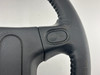 1990-1997 Mazda Miata Black Leather Steering Wheel w/ Air Bag / NA117