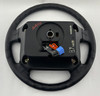 1990-1997 Mazda Miata Black Leather Steering Wheel w/ Air Bag / NA117