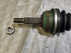 2010-2022 Lotus Evora Passenger Side CV Axle Half Shaft w/ Support Bearing / Manual *DAMAGE* / 19K LEV01