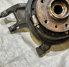 2010-2014 Lotus Evora Driver Rear Knee / Knuckle Hub w/ Control Arms / 19K LEV01