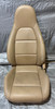 1999-2000 Mazda Miata Tan Leather Seats / Pair  /   NB276