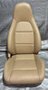 1999-2000 Mazda Miata Tan Leather Seats / Pair  /   NB276
