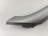 2010-2020 Nissan 370Z Convertible Driver Side A Pillar Trim Panel  / Brilliant Silver Metallic  7Z024