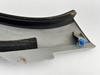 2010-2020 Nissan 370Z Convertible Driver Side A Pillar Trim Panel  / Brilliant Silver Metallic  7Z024