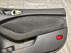 2010-2020 Nissan 370z Convertible Black Suede Interior Door Panels / Pair /   7Z024