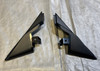 2010-2020 Nissan 370z Convertible Black Suede Interior Door Panels / Pair /   7Z024
