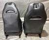 1997-2004 Chevrolet C5 Corvette OEM Sport Seats w/ Power Rails / Black Leather / Pair /   C5034