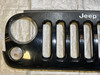 2007-2017 Jeep Wrangler JK Front Grille Panel / Black Clearcoat  JK018