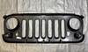 2007-2017 Jeep Wrangler JK Front Grille Panel / Black Clearcoat  JK018