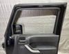 2011-2018 Jeep Wrangler JK Unlimited 4DR Passenger Front Door  / Black Clearcoat  JK018