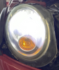 2011-2015 Mini Cooper R56 R57 Passenger Side Halogen Headlight / Chrome /   R2034