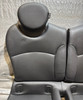 2008-2014 Mini Cooper R56 Hatchback R55 Clubman Front & Rear Seat Set / Black Leatherette /   R2034
