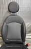 2008-2014 Mini Cooper R56 Hatchback R55 Clubman Front & Rear Seat Set / Black Leatherette /   R2034