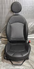 2008-2014 Mini Cooper R56 Hatchback R55 Clubman Front & Rear Seat Set / Black Leatherette /   R2034