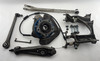 2005-2008 Porsche 987 Boxster S Cayman S Driver Side Rear Knee Hub w/ Control Arms / Subframe Bracket / 74K BC039