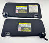 2016-2023 Toyota Tacoma Illuminated Sun Visors / Pair / Black / TC005