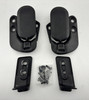 1999-2002 Mazda Miata Convertible Top Latches w/ Strikers  /   NB277