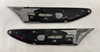 2013-2016 Scion FRS / Subaru BRZ Fender Trim Panels / Garnish / Pair  / Silver Ignition  FB054