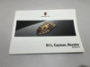 2006 Porsche 987 Cayman S Owner's Manual w/ Case  /   BC033