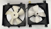 1999-2005 Mazda Miata Cooling Fans w/ Shroud  /  NB278