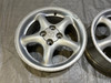 1999-2002 Mazda Miata 15x6" 5 Spoke Enkei Wheels Rims / Pair / NB278