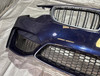 2015-2020 F80 F82 F83 BMW M3 M4 OEM Front Bumper Cover w/ Lower Grilles / Surround View Cameras / Tanzanite Blue Metallic  F8M07