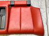 2015-2020 F83 BMW M4 Convertible Rear Seat Set / Sakhir Orange Merino Leather /   F8M07
