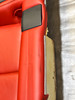 2015-2020 F83 BMW M4 Convertible Rear Seat Set / Sakhir Orange Merino Leather /   F8M07