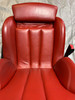2015-2020 F83 BMW M4 Convertible Sakhir Orange Merino Leather Front Seats / Heated w/ Neck Warmer /   F8M07