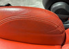 2015-2020 F83 BMW M4 Convertible Sakhir Orange Merino Leather Front Seats / Heated w/ Neck Warmer /   F8M07