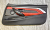 2015-2019 F82 F83 BMW M4 Interior Door Panels / Pair / Sakhir Orange Merino Leather /   F8M07