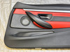 2015-2019 F82 F83 BMW M4 Interior Door Panels / Pair / Sakhir Orange Merino Leather /   F8M07