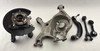 2015-2020 Ford Mustang GT 5.0 S550 Driver Rear Knee Spindle Hub w/ Arms / 88K FM017