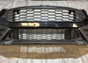 2017-2020 Fiat 124 Spider Abarth Front Bumper Cover w/ Grilles / Nero Cinema  FD033