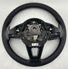 2017-2020 Fiat 124 Spider Abarth Black Leather Steering Wheel / Automatic  /   FD033