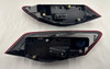 2005-2008 Porsche 987 Boxster Cayman Aftermarket Smoked LED Tail Lights / Pair / USED /   BC040