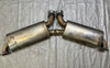2005-2008 Porsche 987 Boxster S Cayman S Fabspeed Exhaust Muffler w/ Tips / USED / 100K BC040