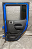 2018-2024 Jeep Wrangler JL Unlimited 4DR / Gladiator JT Passenger Rear Door Assembly / Hydro Blue Pearl  JT005