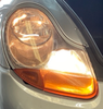 1997-2002 Porsche 986 Boxster Passenger Side Halogen Headlight / Amber  /   BX073