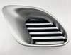 2000-2002 Porsche 986 Boxster Rear Quarter Panel Vents / Pair / Arctic Silver Metallic  BX073