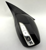 2010-2016 Hyundai Genesis Coupe Driver Side Power Mirror w/ Turn Signal / Caspian Black  HG034