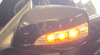 2010-2016 Hyundai Genesis Coupe Driver Side Power Mirror w/ Turn Signal / Caspian Black  HG034