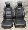 2013-2016 Hyundai Genesis Coupe 3.8 Track OEM Black Leather Front Seats / Pair /   HG034