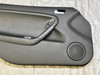 2006-2009 Pontiac Solstice Interior Door Panels / Pair / Black Leather / OEM /   PS077