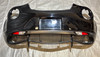 2016-2020 Alfa Romeo 4C OEM Rear Bumper Cover Fascia w/ Grilles / PDC / Black  AR401