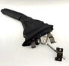 2015-2020 Alfa Romeo 4C OEM Black Leather Parking Brake Handle Lever /   AR401