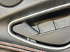 2015-2019 Alfa Romeo 4C OEM Interior Door Panels / Black Leather w/ Red Stitching / Pair /   AR401