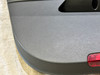 2015-2016 Volkswagen MK7 Golf R Black Leatherette Front Door Panels / Pair  /   M7R12