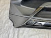 2015-2016 Volkswagen MK7 Golf R Black Leatherette Front Door Panels / Pair  /   M7R12